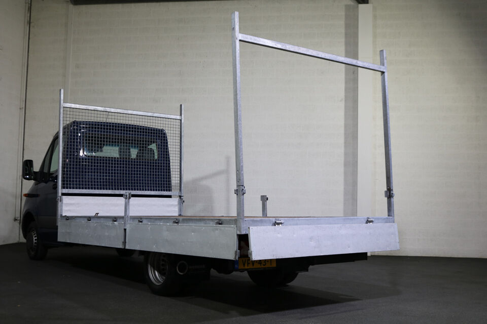 Mercedes-Benz Sprinter 514 CDI L3 Open Laadbak Automaat Trekhaak Palen Juk