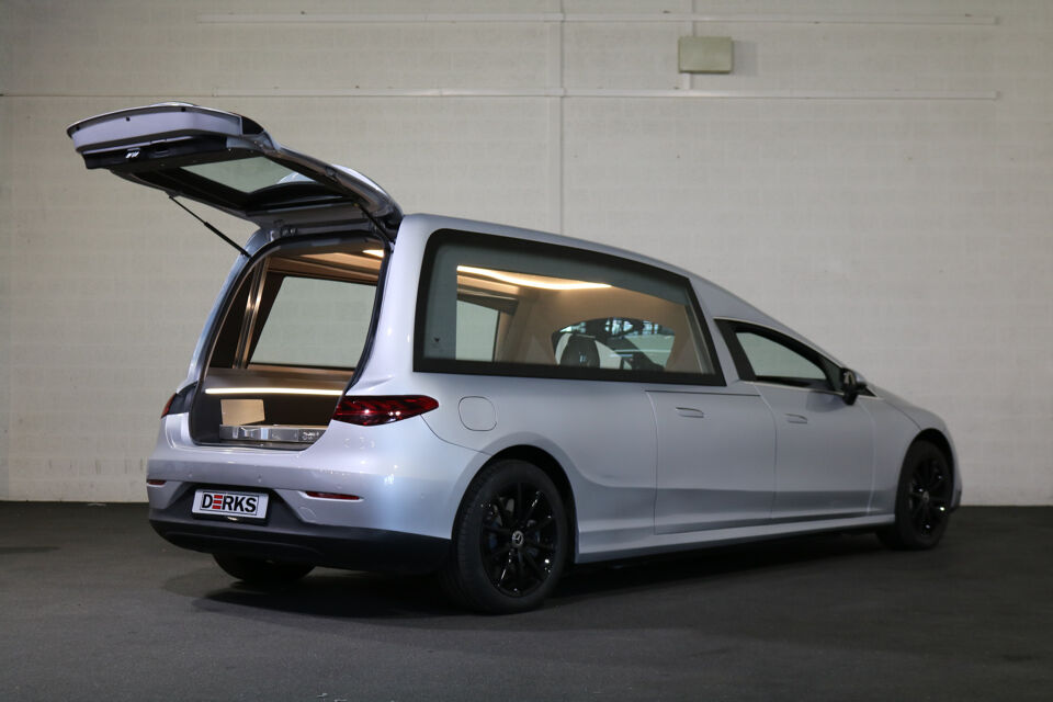 Mercedes-Benz EQE 350 Begrafenisauto Luchtvering