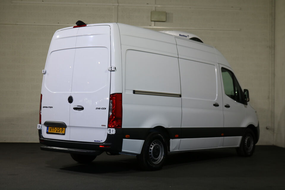 Mercedes-Benz Sprinter 316 CDI Euro 6 L2 H2 Koelwagen Dag en Nacht Airco Apple Carplay