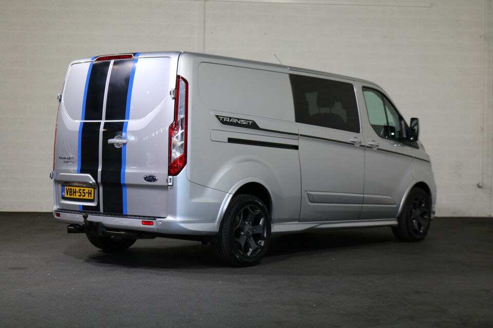 Ford Transit Custom 2.0 TDCI L2 H1 DC Sport Camera Trekhaak Apple Carplay