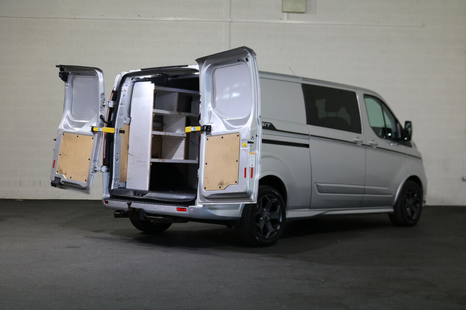 Ford Transit Custom 2.0 TDCI L2 H1 DC Sport Camera Trekhaak Apple Carplay