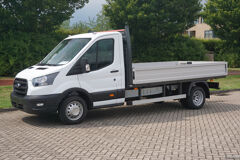 Ford Transit 350L Open laadbak 170PK Dubbellucht L3
