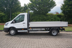 Ford Transit 350L Open laadbak 170PK Dubbellucht L3
