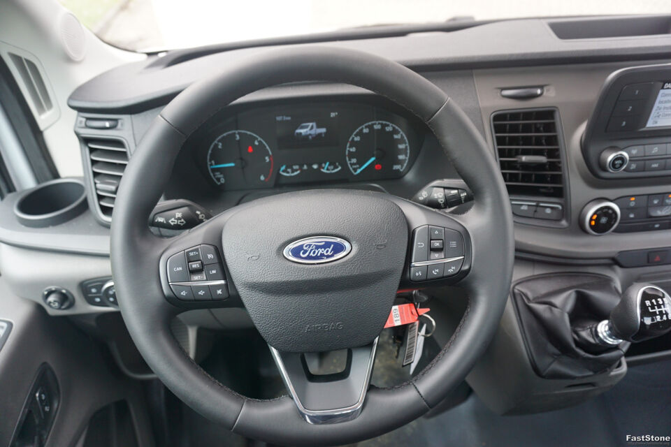 Ford Transit 350L Open laadbak 170PK Dubbellucht L3