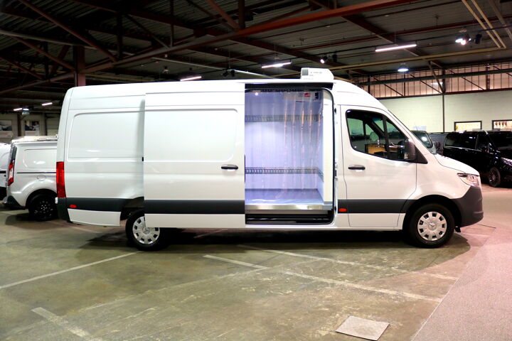 Witte koelwagen (interieur)