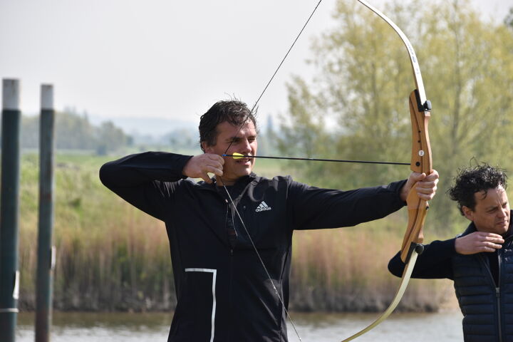 Teamuitje Derks Bedrijfswagens - boogschieten