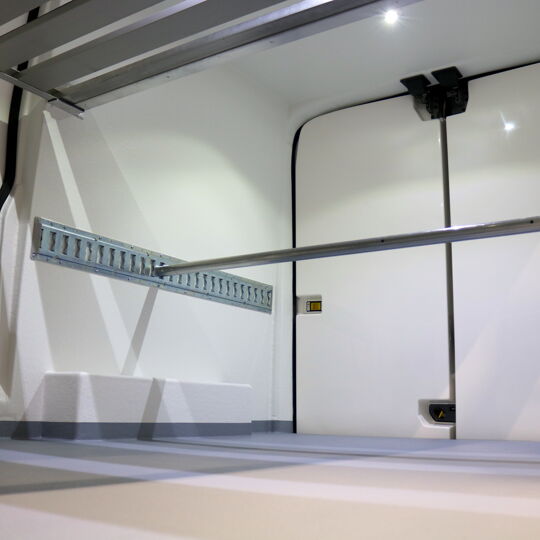 Interieur koelwagen monotemp