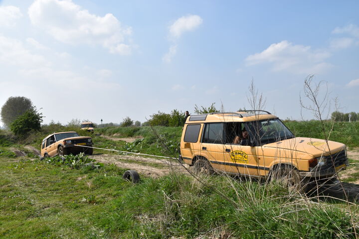 Derks bedrijfsuitje - 4x4 rijden