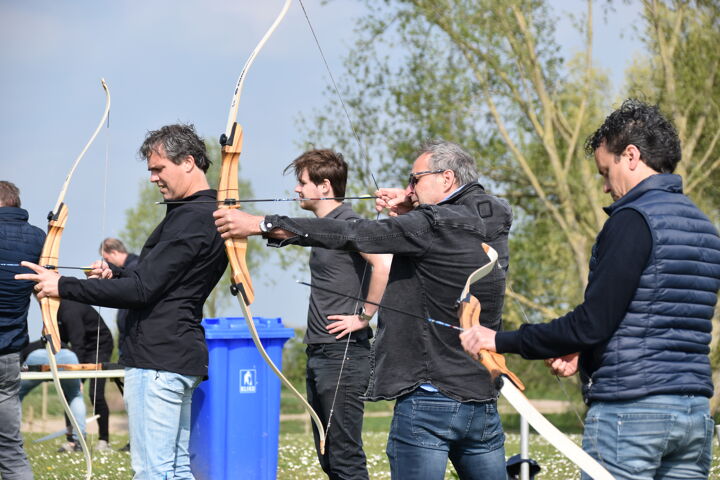 Derks bedrijfsuitje - boogschieten